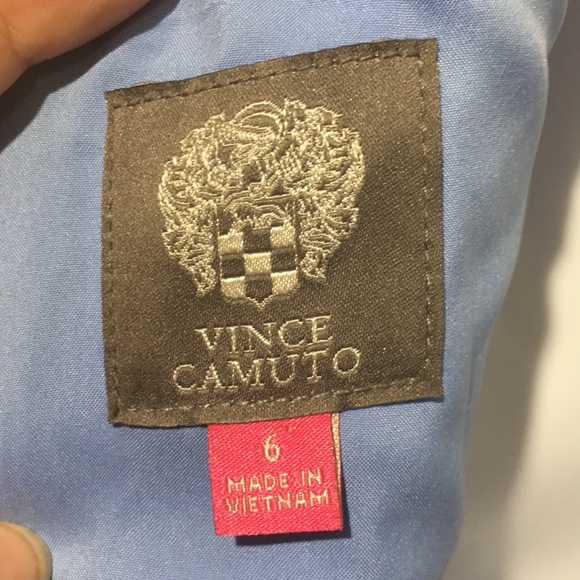 Vince Camuto periwinkle blue dress zipper sz 6 626 - Picture 7 of 8